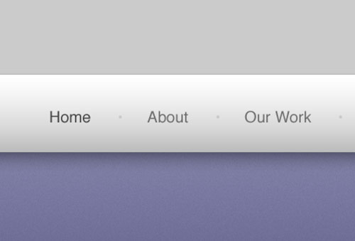 создаем навигационное меню