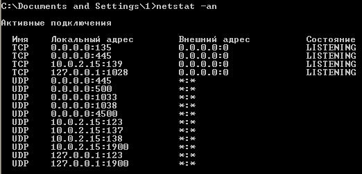 проверяем 80 порт для apache