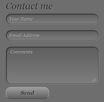 красивая css форма