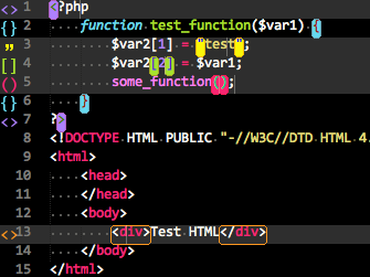  Bracket Highlighter   Sublime Text 2