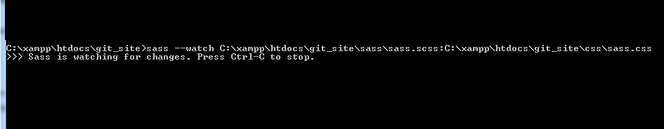 отслеживать изменения сделанные в sass файле